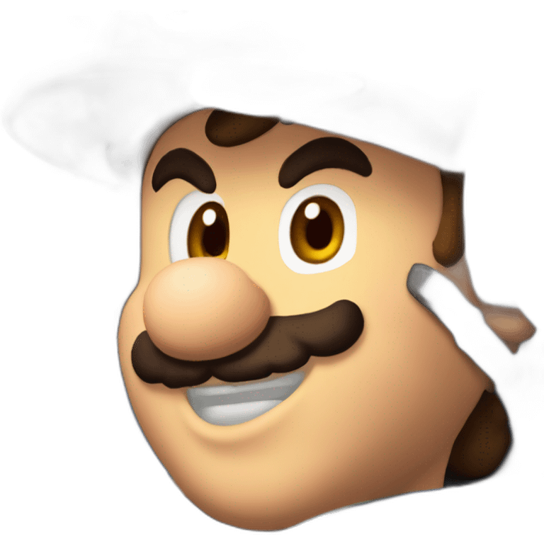 Mario de mario cart emoji