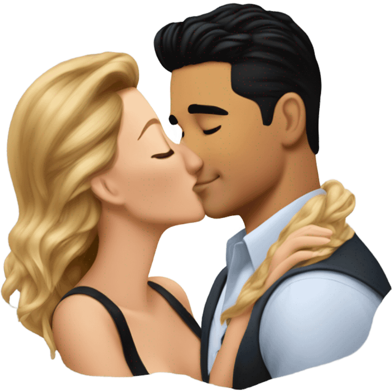 Mario Lopez kissing Blake lively emoji