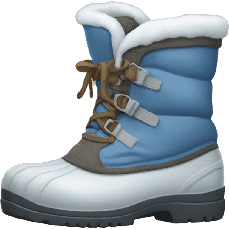 Snow boots emoji