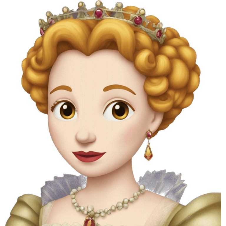 queen elizabeth I faerie queene emoji