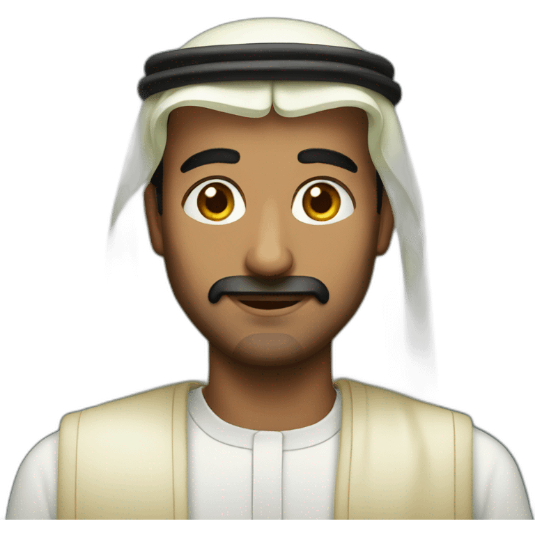 saudi man emoji