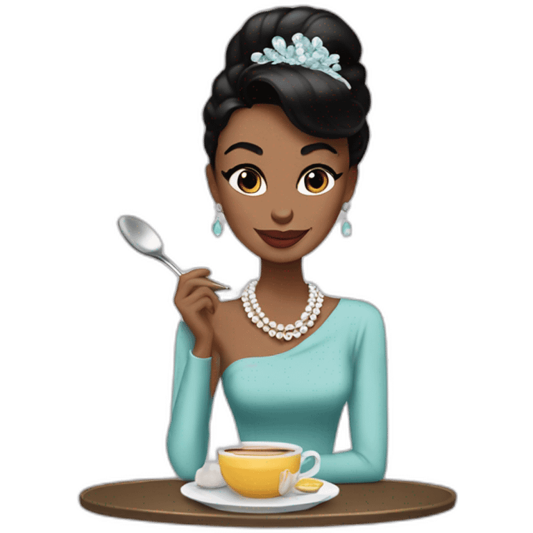 Breakfast at Tiffany's emoji