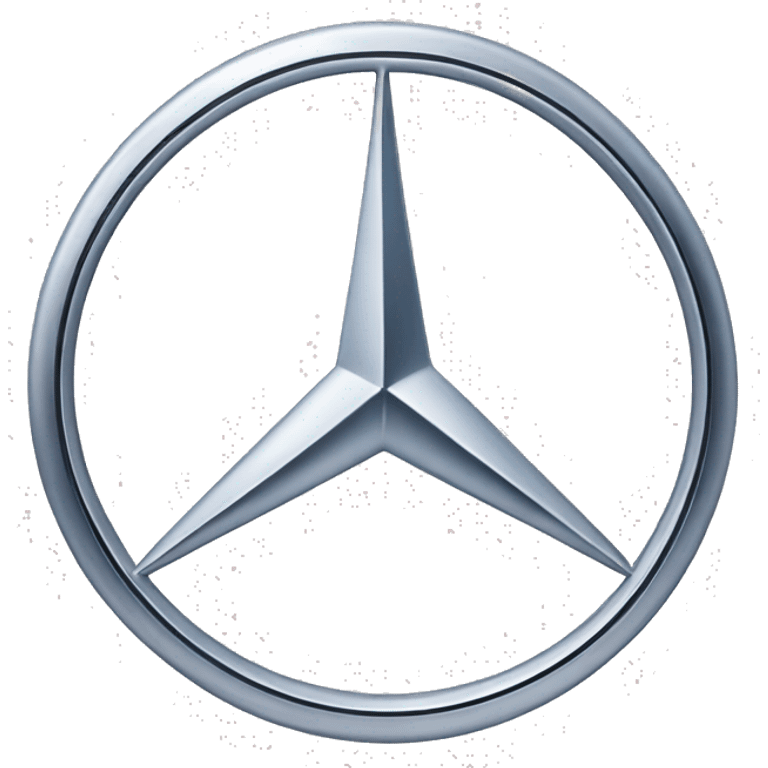 Mercedes benz logo emoji