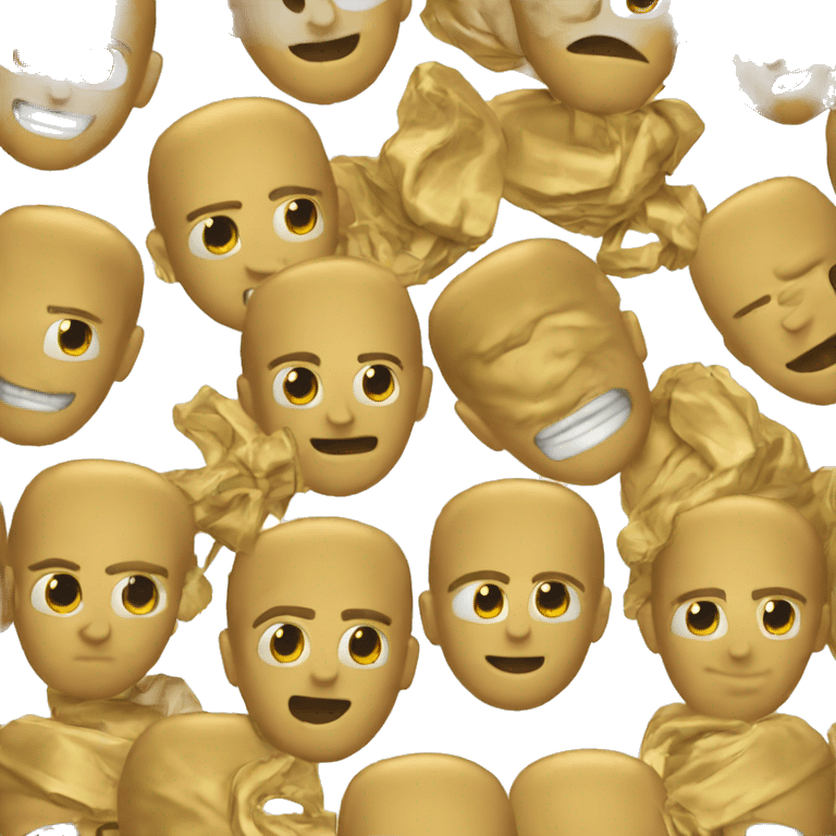 Gold Burdon body emoji