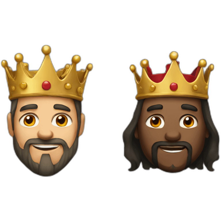 king and jester emoji