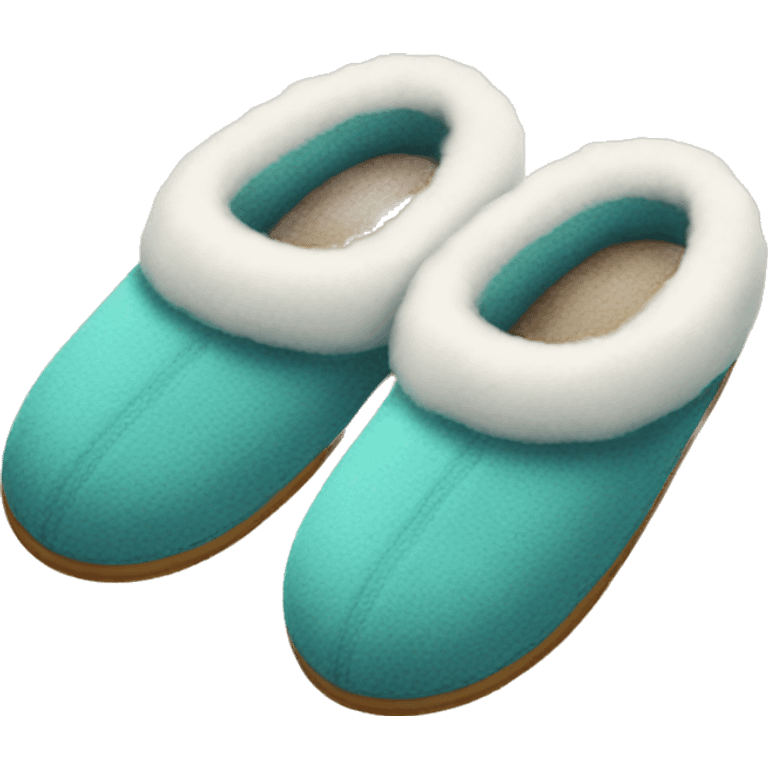 cozy slippers emoji