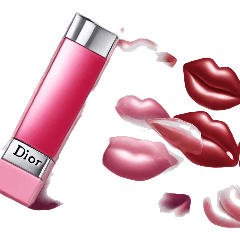 Dior lip gloss emoji