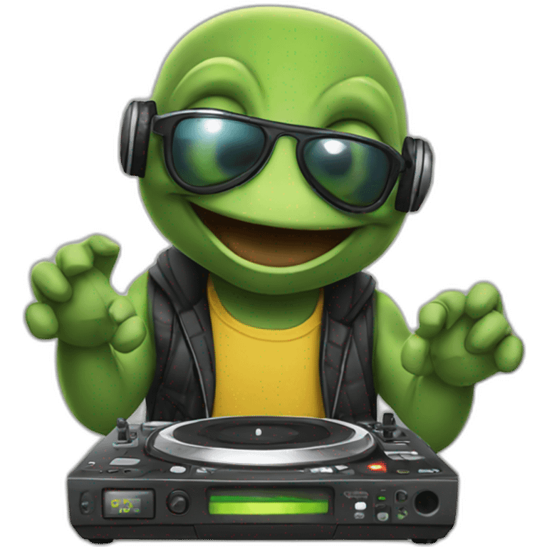 Dj Turtle emoji