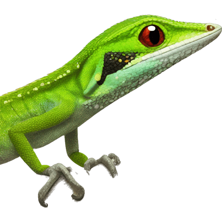 Puerto Rican Crested Anole  emoji