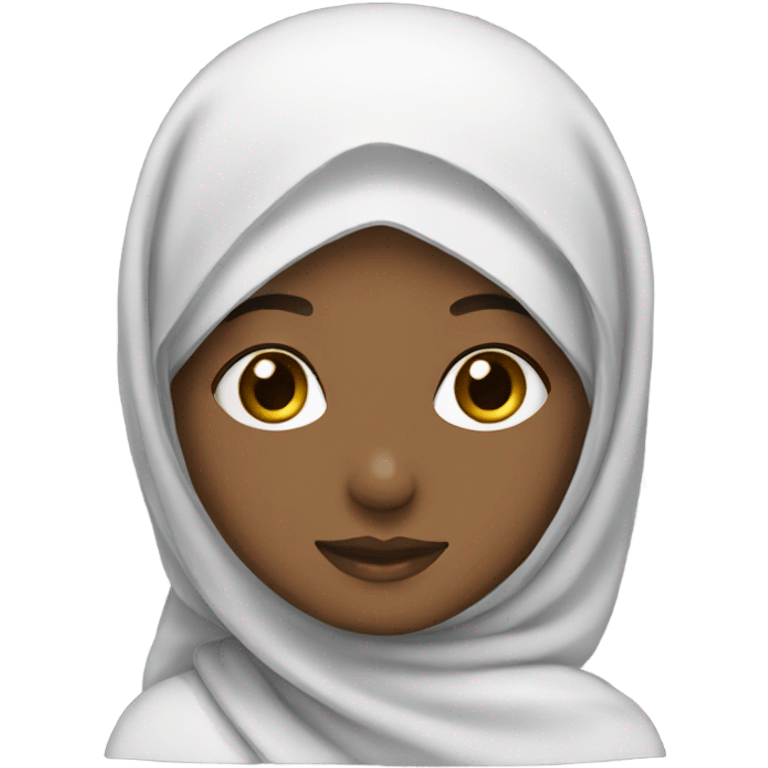 Hijab girl emoji