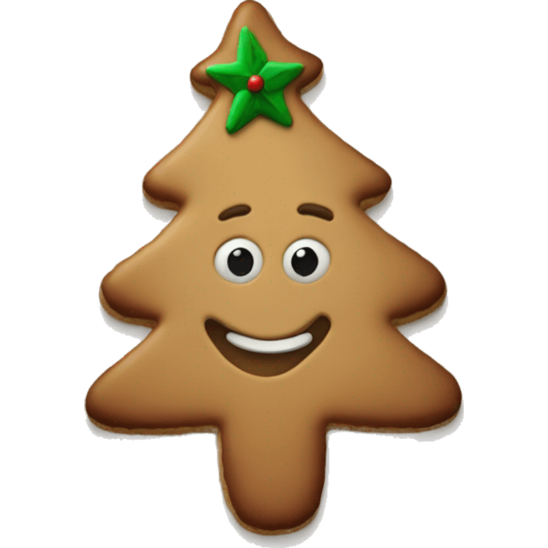 Christmas cookie emoji