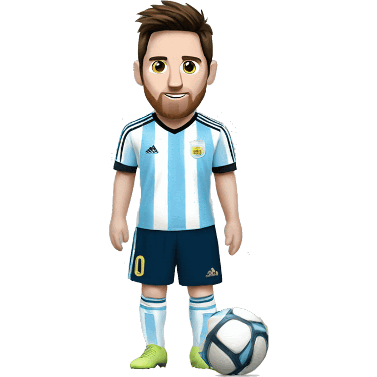 Messi argentina emoji