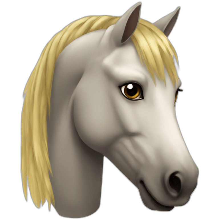 Cheval Isabelle emoji