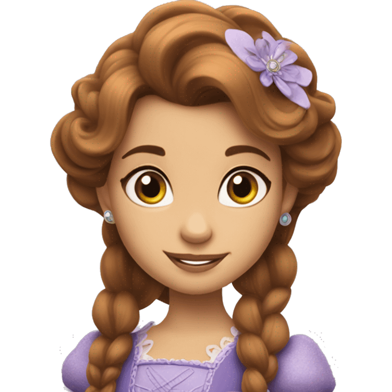 Sofia the first emoji