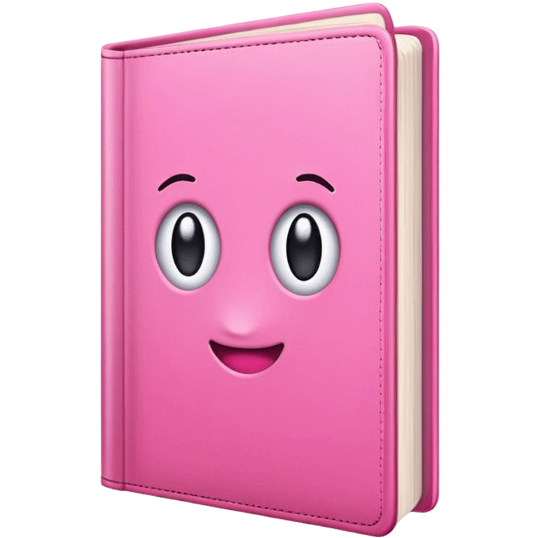 book utilise couleurs rose emoji