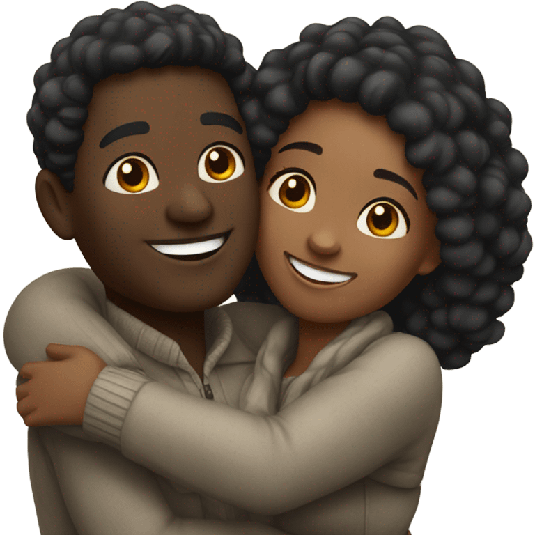 Black couple emoji