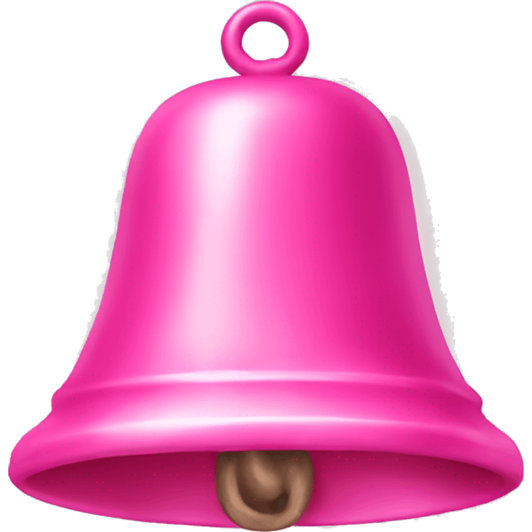 Pink bell emoji