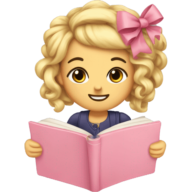 I want a cute journal with bows  emoji