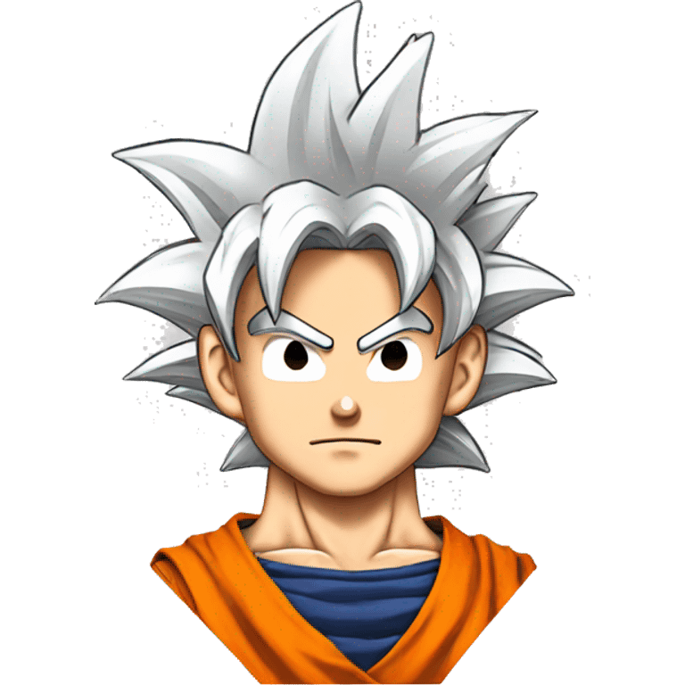 Goku from dragon ball emoji