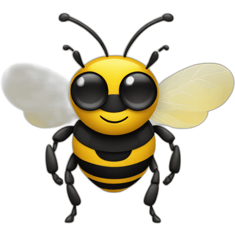 Bumble-bee photographer emoji