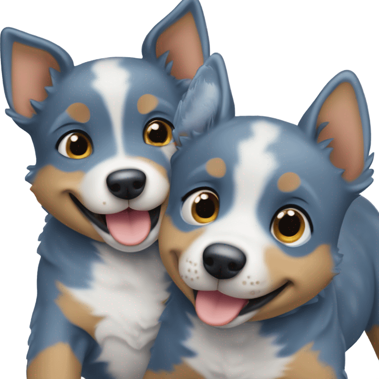 Bluey and bingo emoji