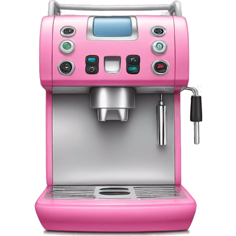 Pink coffee machine  emoji