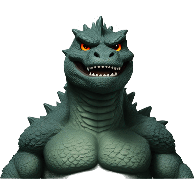 god god godzilla emoji