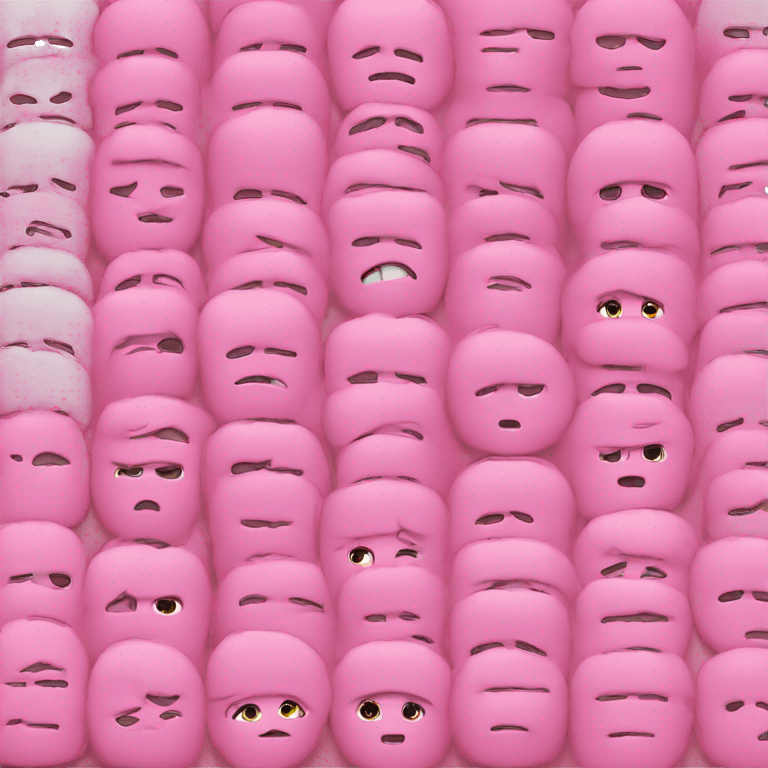 Pink emojis emoji