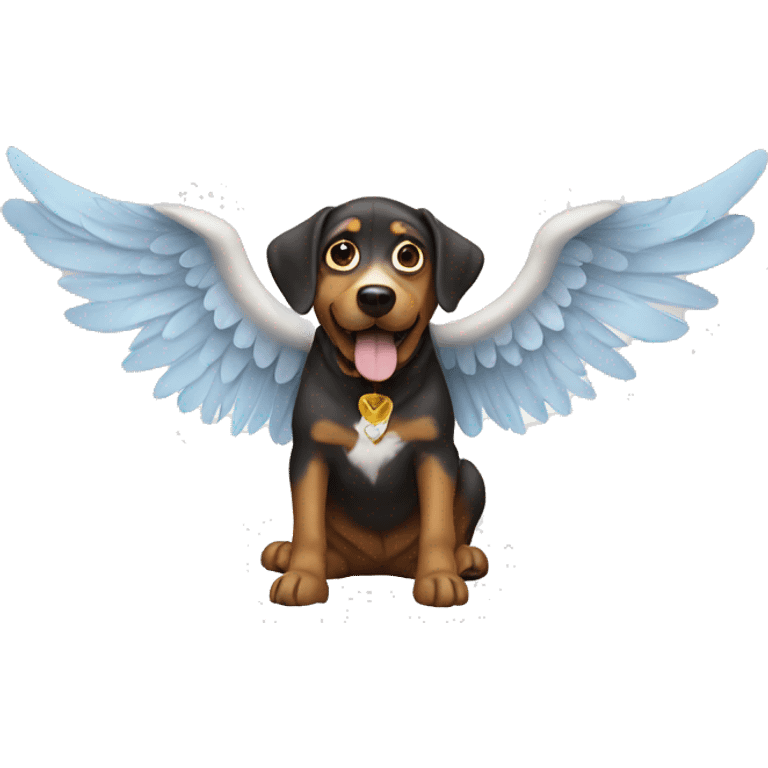 dog with wings emoji