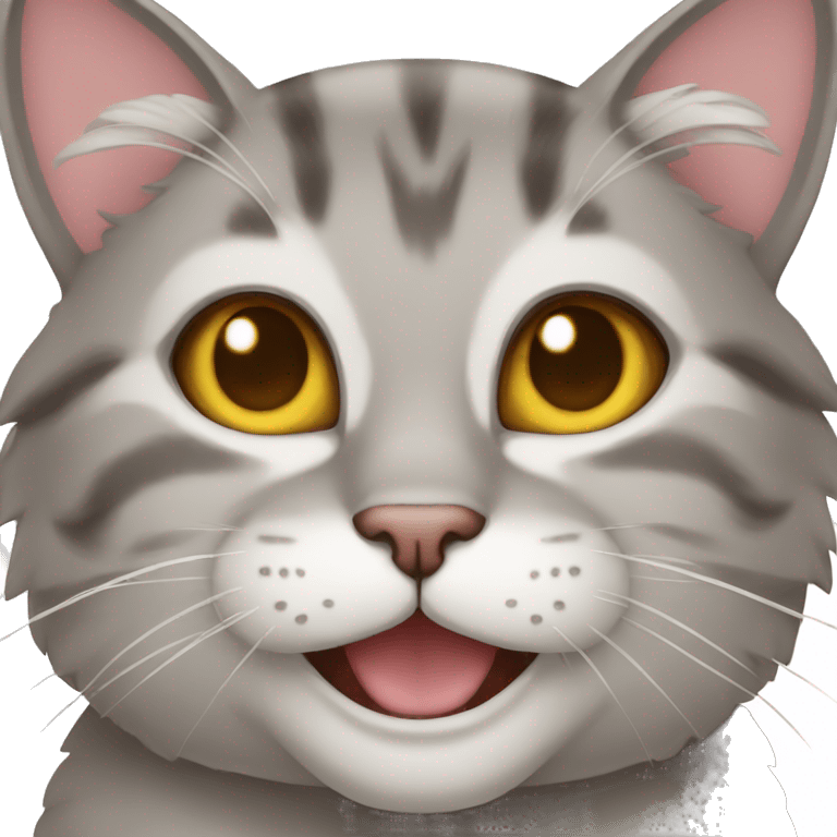 A cat Smiling emoji