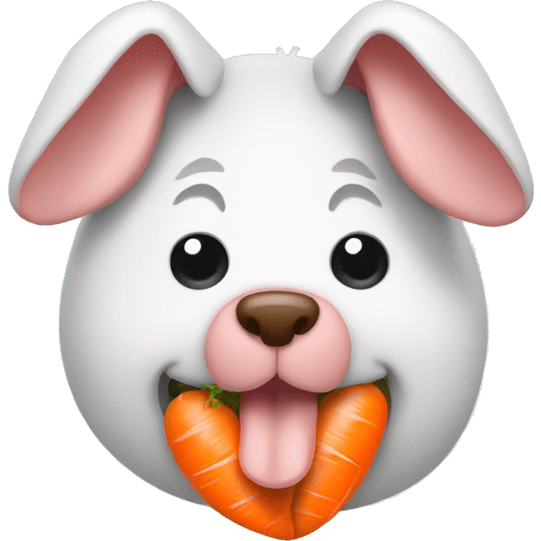 ham with carrots emoji