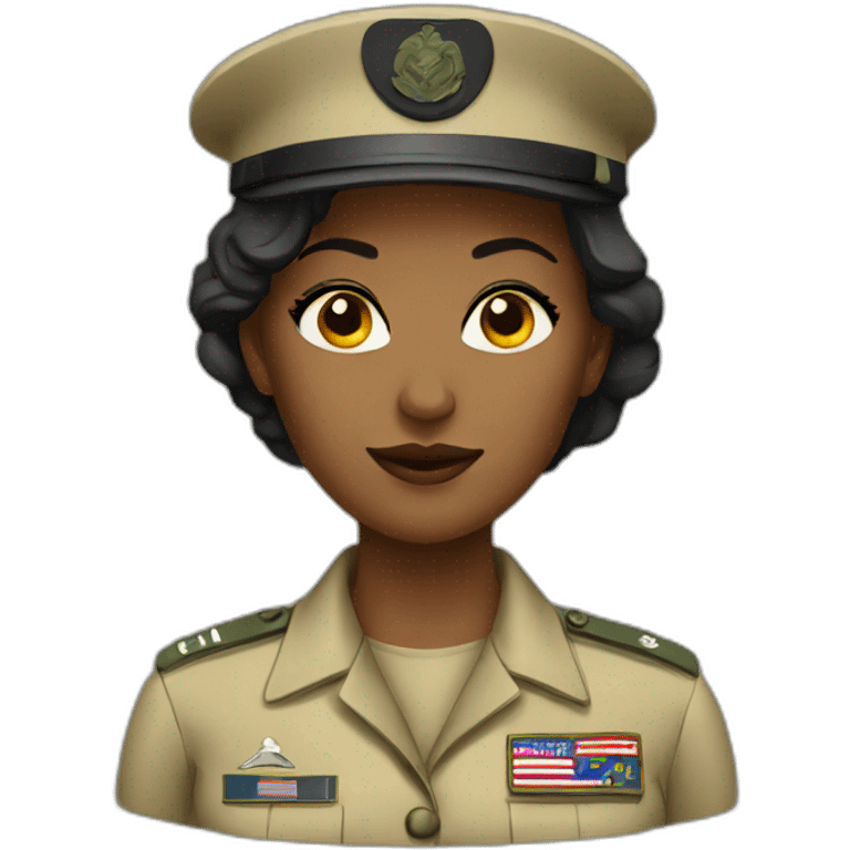 Military women emoji