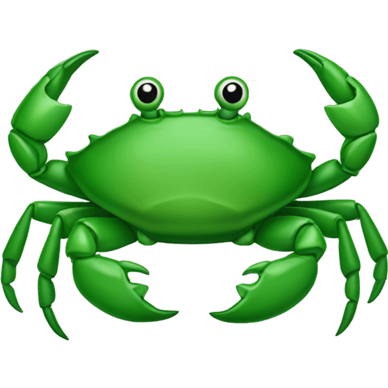 green crab emoji