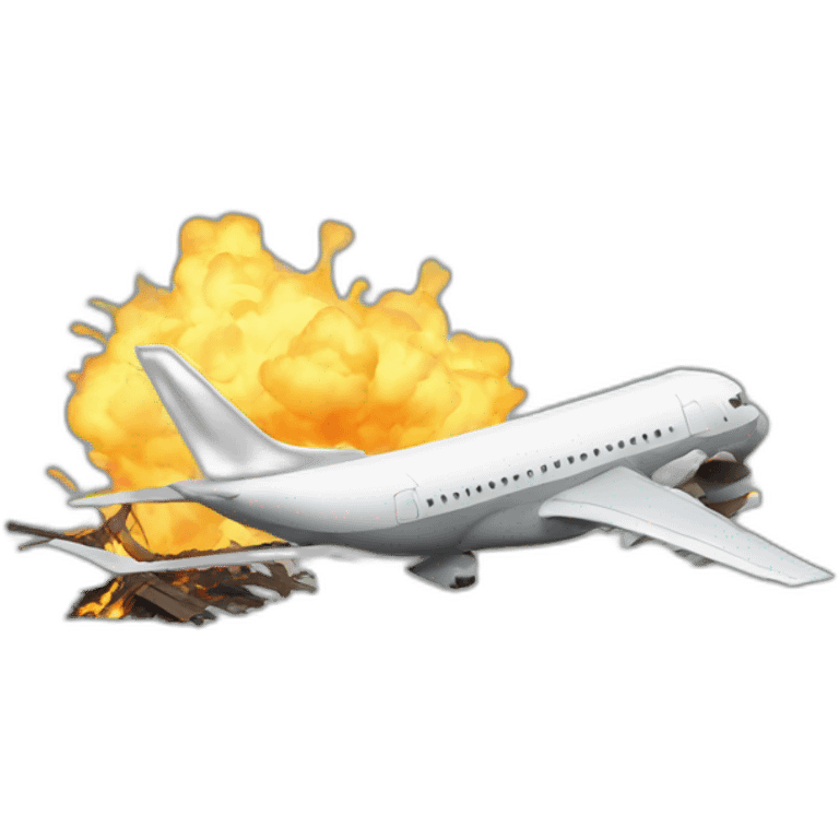 PLANE crash emoji