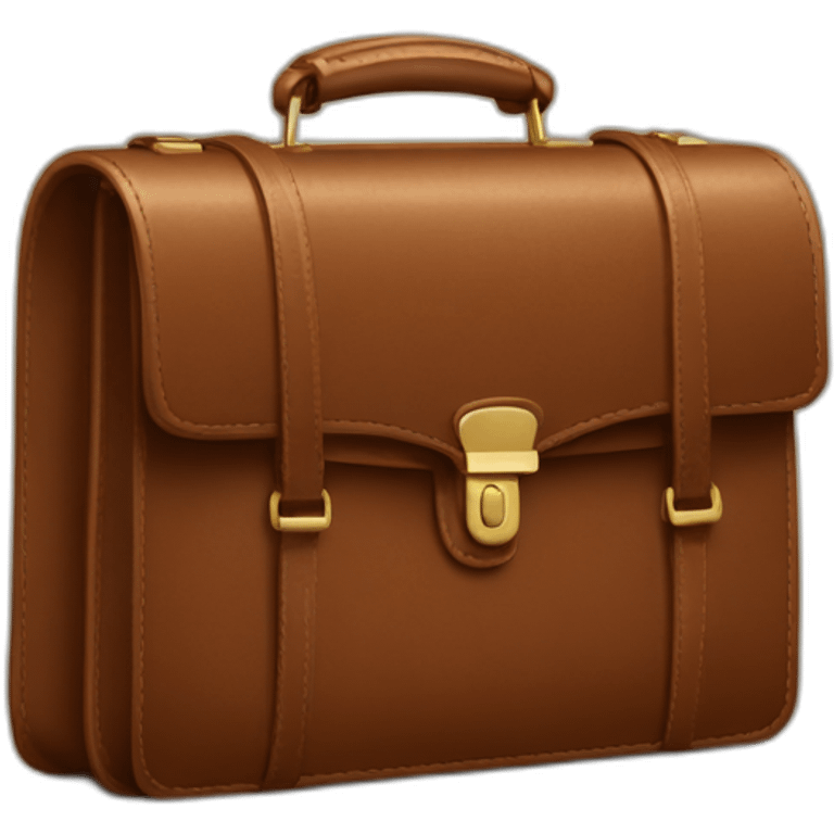 brown Briefcase' emoji