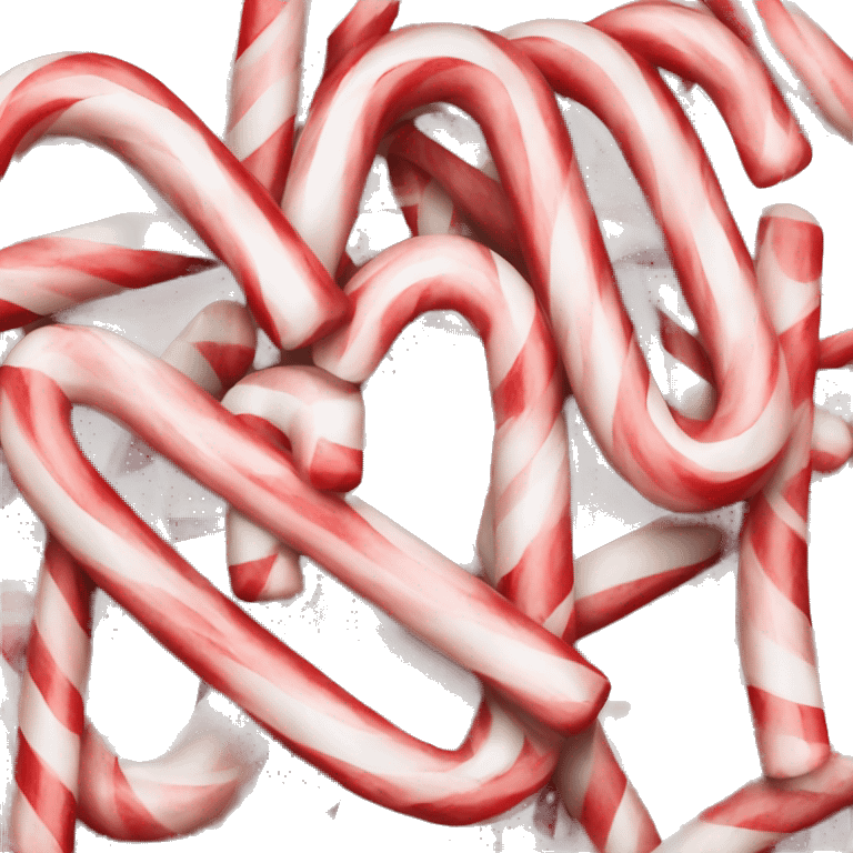 candy cane emoji