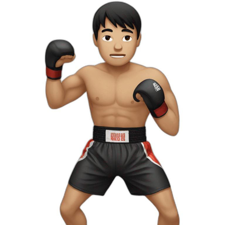 thai boxer emoji