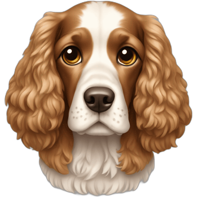 Dog-english-cocker-spaniel-full-body emoji