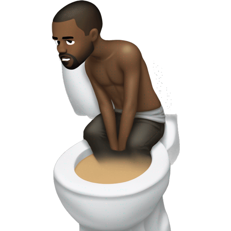 skibiti toilet kanye west kissing frank ocean  emoji