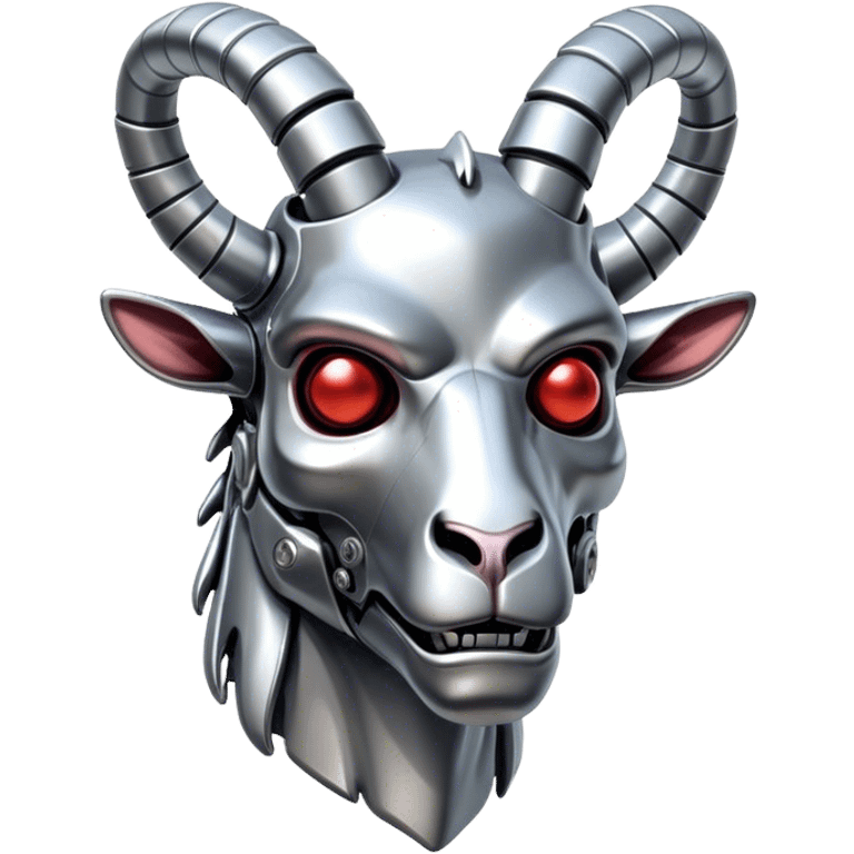 Terminator Goat head emoji