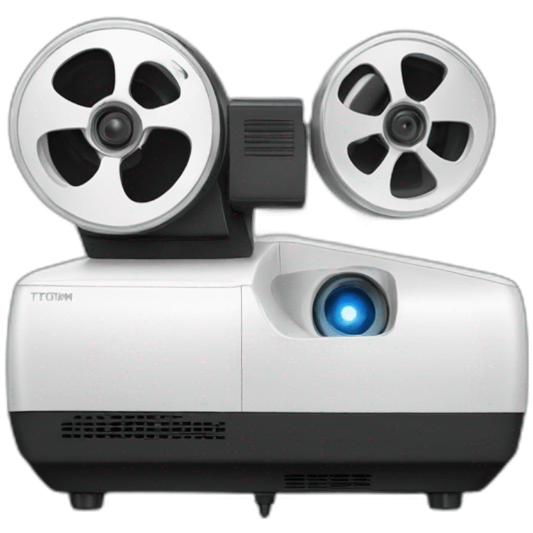 Video projector emoji