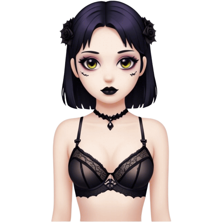 gothic lingerie  emoji