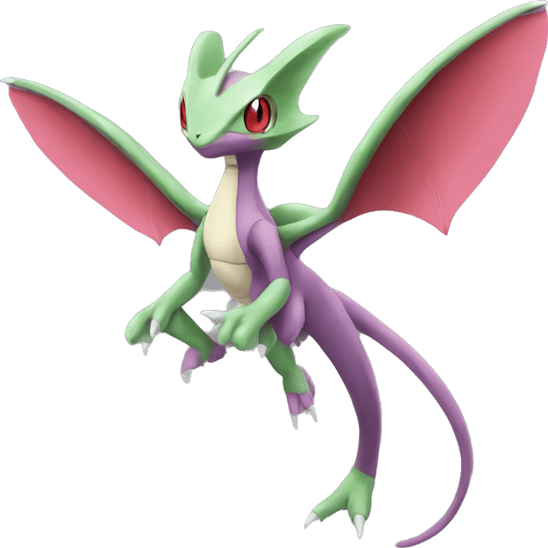 Full body Flygon-Genesect-Pokémon emoji