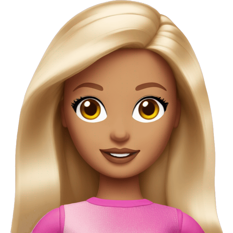 Barbie doll emoji