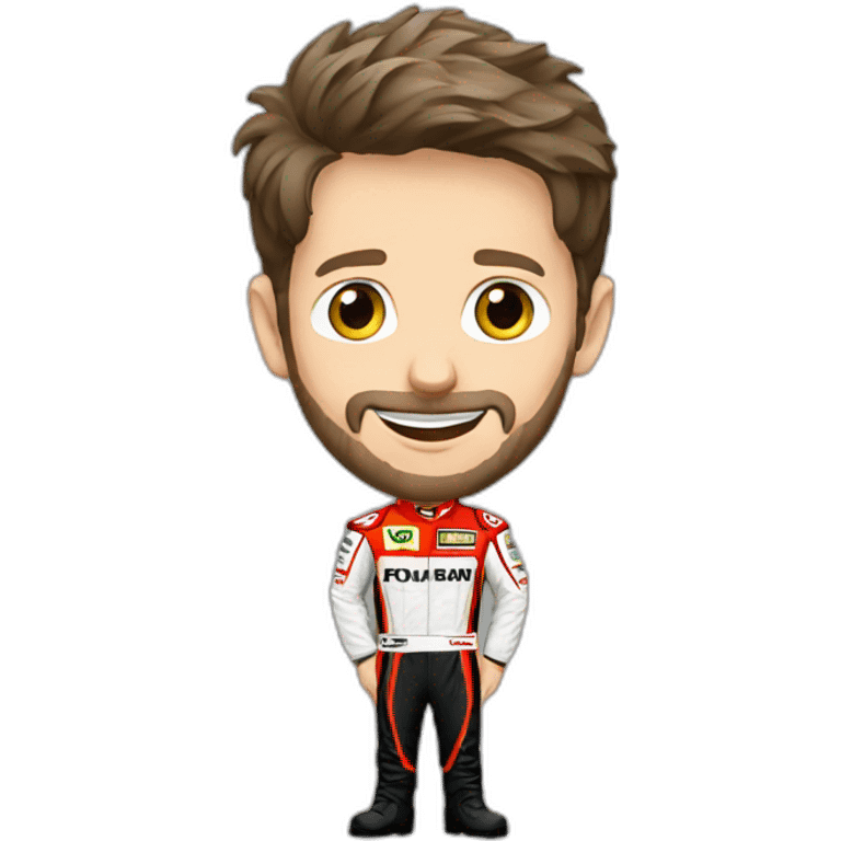 Romain Grosjean f1 emoji