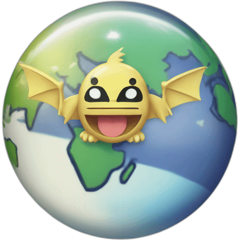 Global Trade Station Pokemon Badge  emoji