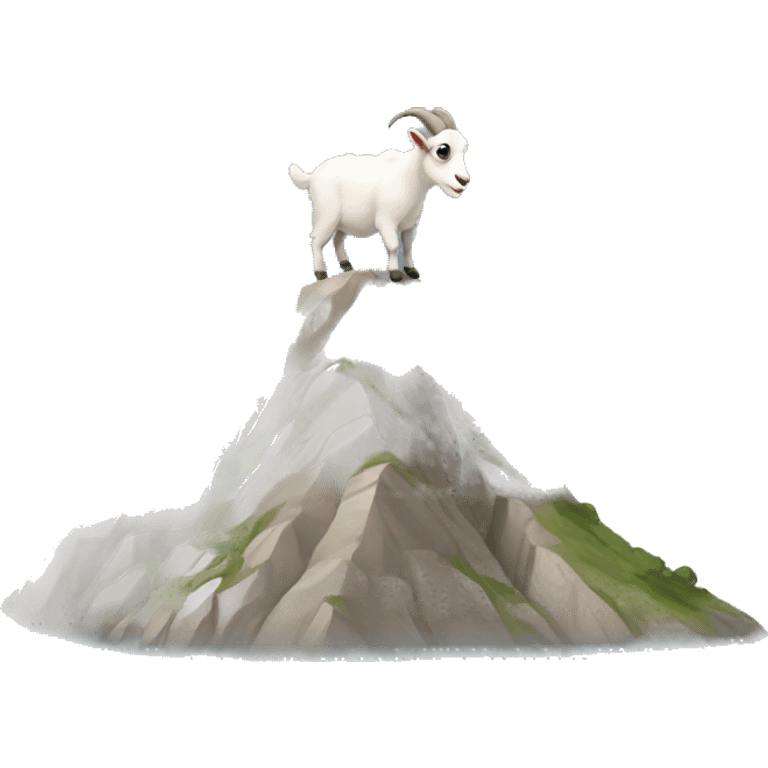 goat mountain emoji