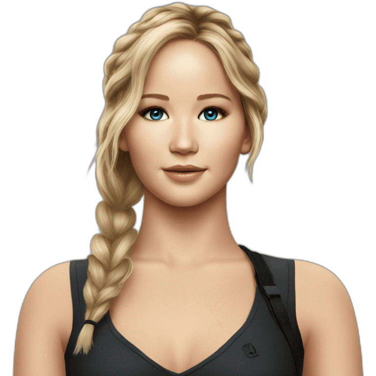 Jennifer Lawrence Hunger Games emoji