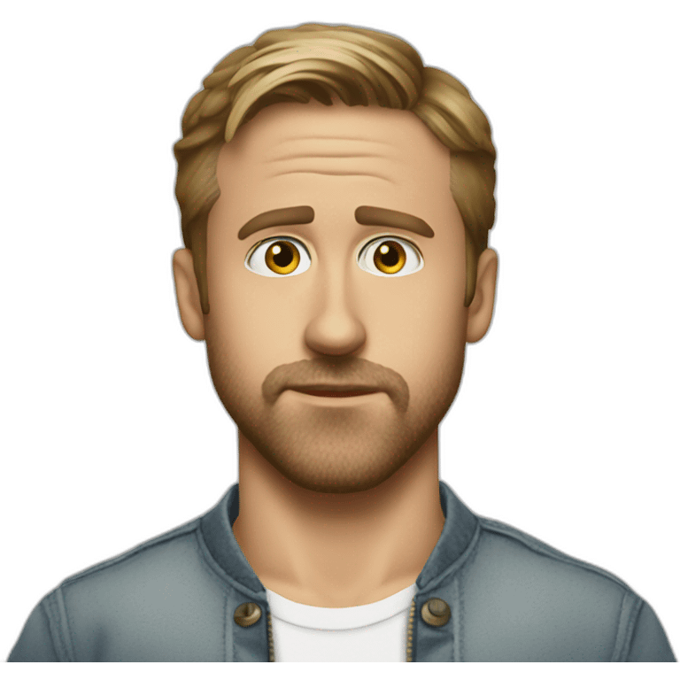 questioning ryan gosling emoji