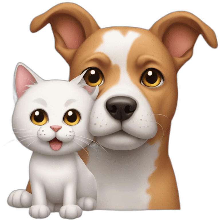 dog and cat emoji